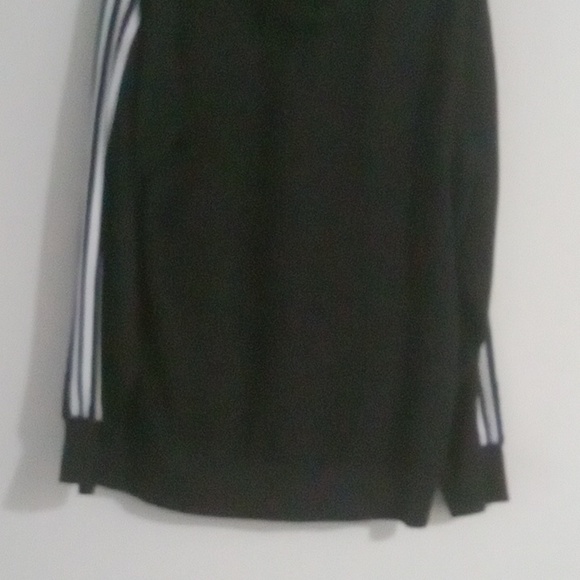 Black/grey & white Adidas fleece hoodie..size xl - Picture 5 of 5